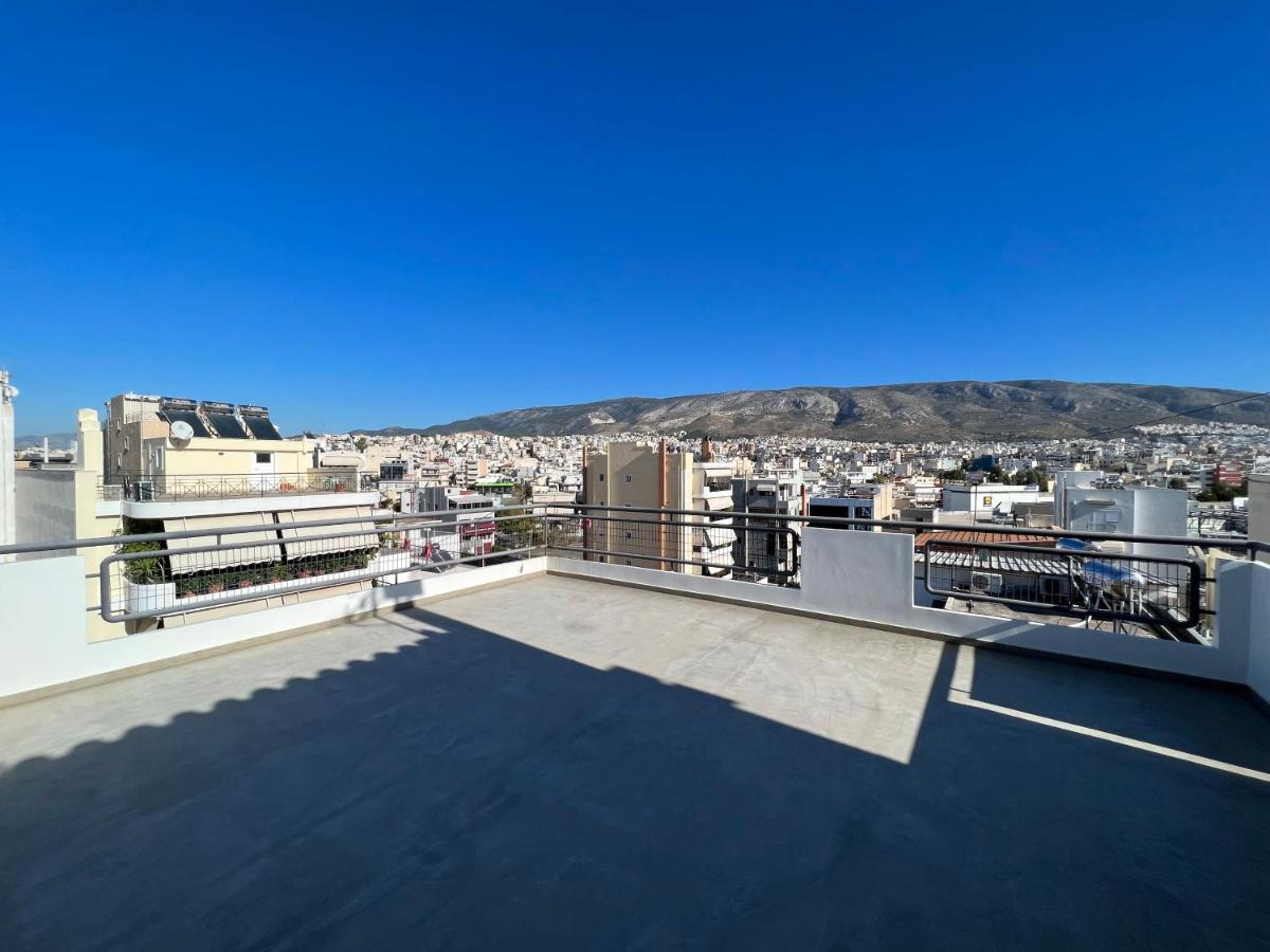 אתונה Panoramic Cityscape Maisonette In Agios Dimitrios מראה חיצוני תמונה