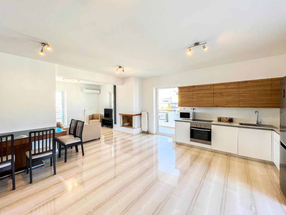 אתונה Panoramic Cityscape Maisonette In Agios Dimitrios מראה חיצוני תמונה