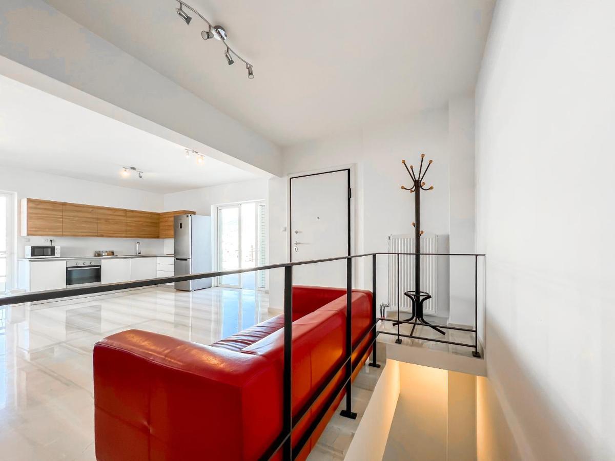 אתונה Panoramic Cityscape Maisonette In Agios Dimitrios מראה חיצוני תמונה
